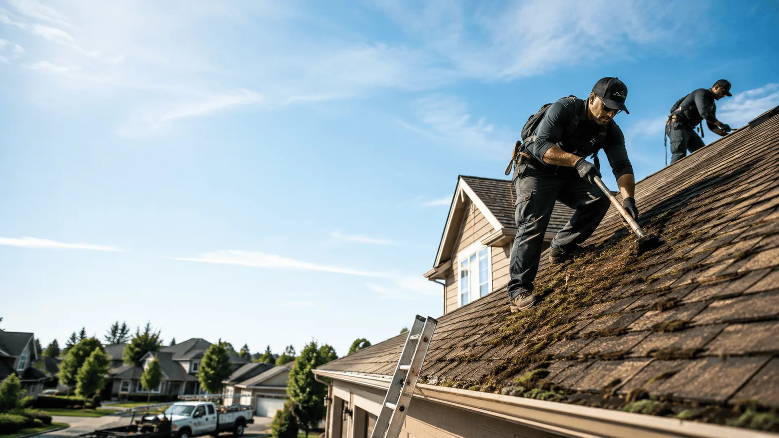Roof Moss Removal in Floriston, CA near me